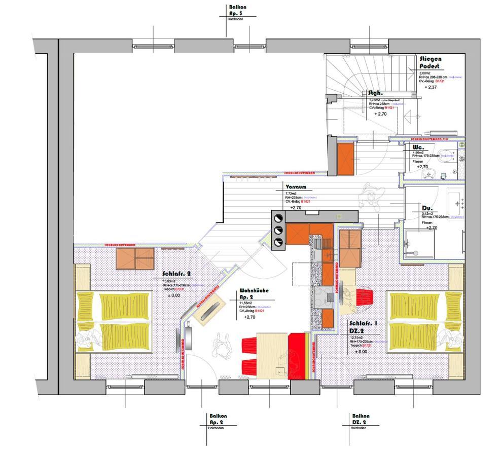 Appartement Haus Burgblick Wagrain Exteriér fotografie